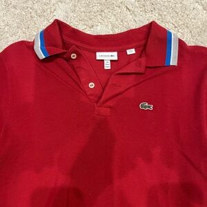 Lacoste Red Polo Shirt